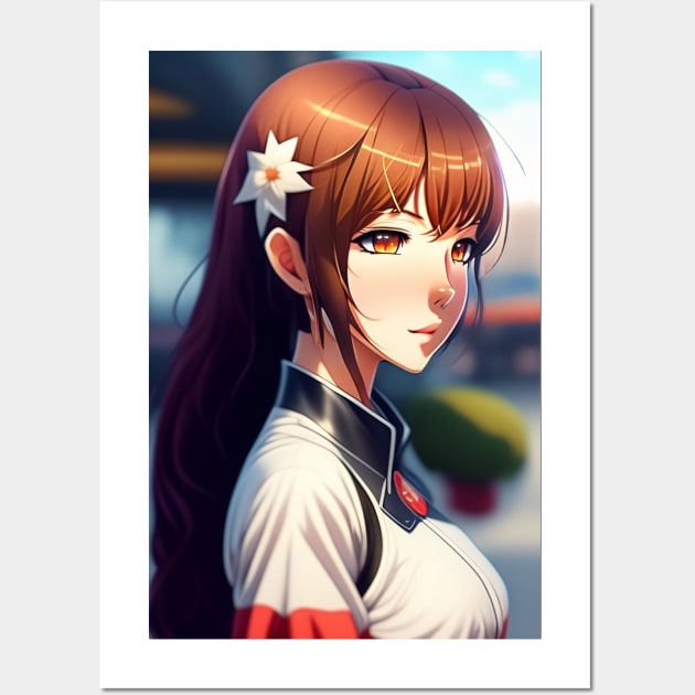 Anime Girl Wall Art by Rahul Store 24